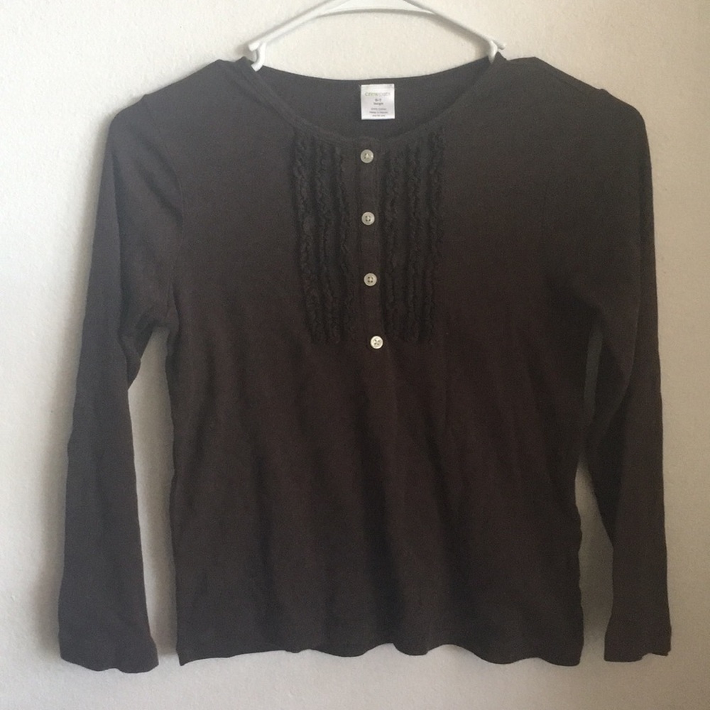 Girls- J.Crew long sleeve shirt
